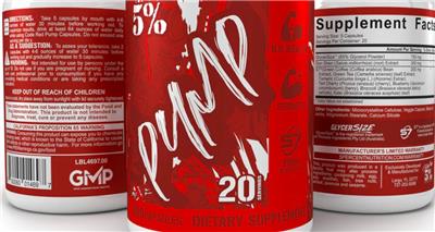 5% Pump label