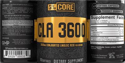 CLA 3600 label
