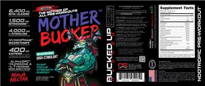 Mother Bucker Ninja Nectar label