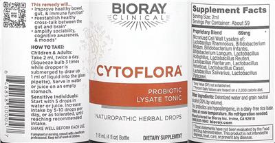 CytoFlora label