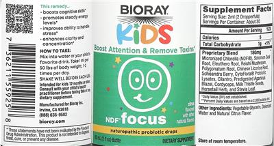 NDF Focus Citrus label