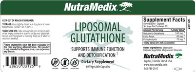 Liposomal Glutathione label