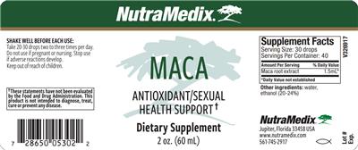 Maca label