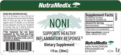 Noni label