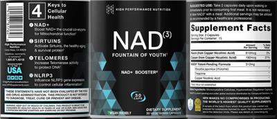 NAD(3) Fountain of Youth label