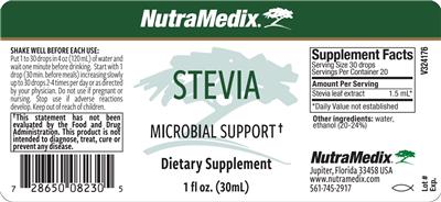 Stevia label