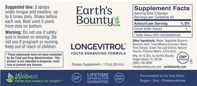 Longevitrol label