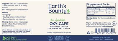 Oxy-Caps label