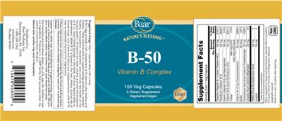 B-50 label