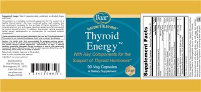 Thyroid Energy label
