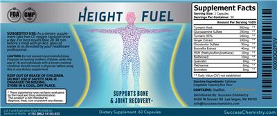 Height Fuel label