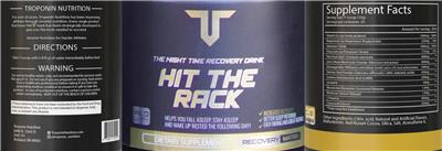 Hit the Rack Wild Berry label