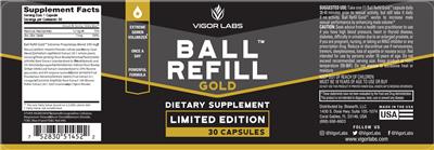 Ball Refill Gold label