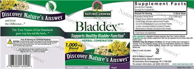Bladdex label