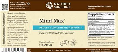 Mind-Max label