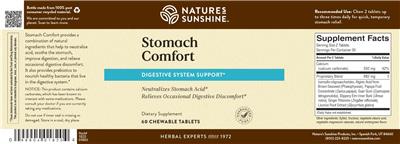 Stomach Comfort label