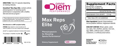Max Reps Elite label