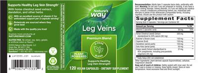 Leg Veins label