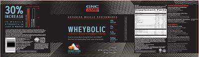 Wheybolic Coconut Caramel label