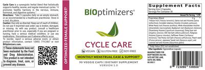 Cycle Care label