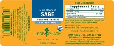 Sage label