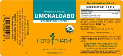 Umckaloabo label