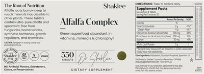 Alfalfa Complex label