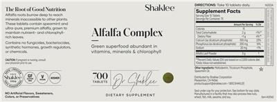 Alfalfa Complex label
