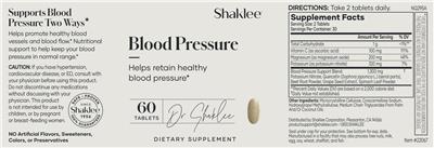 Blood Pressure label