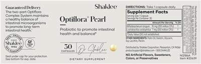 Optiflora Pearl label
