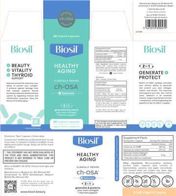 Healthy Aging label