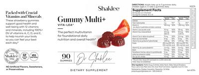 Vita-Lea Gummy Multi+ label