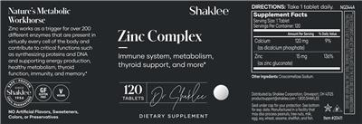 Zinc Complex label