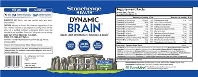 Dynamic Brain 300 mg label