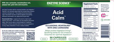 Acid Calm label