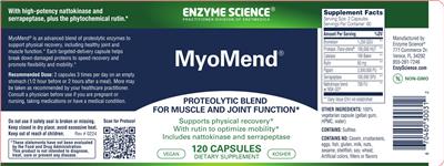 MyoMend label