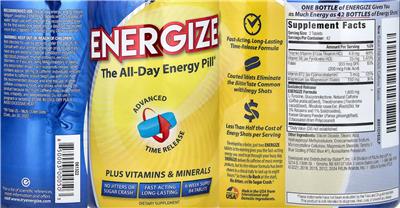 Energize label