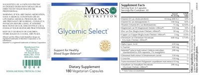 Glycemic Select label