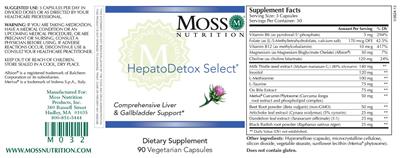 HepatoDetox Select label
