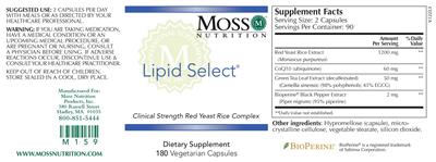 Lipid Select label