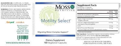 Motility Select label