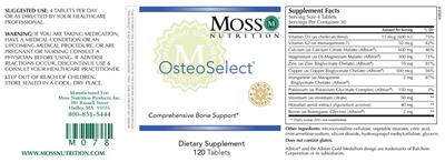 OsteoSelect label