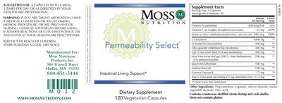 Permeability Select label