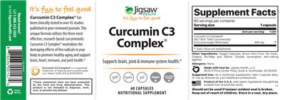 Curcumin C3 Complex label
