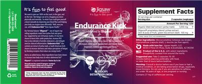 Endurance Kick label