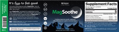 MagSoothe Tart Raspberry Lemonade Flavor label