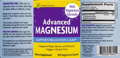 Advanced Magnesium label