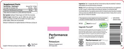 Potassium label