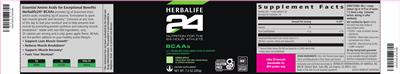 BCAAs Green Apple label
