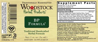 BP Formula label